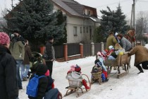 Kulig przedszkolaków