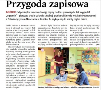 Przygoda zapisowa (Hutník, 17. 4. 2019)