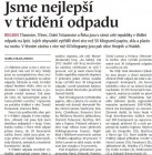 Jsme nejlepší v třídění odpadu (Hutník 2. 10. 2013)