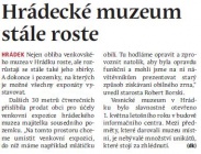 Hrádecké muzeum stále roste (Hutník 30. 10. 2013)