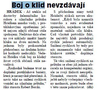 Boj o klid nevzdávají (Hutník 9. 1. 2013)