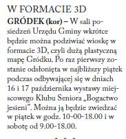 W formacie 3D (Głos Ludu 13. 10. 2015)