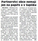 Partnerství obce nemají jen na papíře a v šuplíku (Hutník 18. 7. 2012)