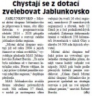 Chystají se z dotací zvelebovat Jablunkovsko (Hutník 21. 11. 2012)