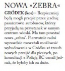 NOWA »ZEBRA« (Głos Ludu 24. 10. 2015)