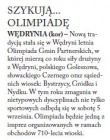 Szykuja...Olimpiade (Głos Ludu 25. 7. 2015)