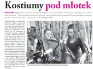 Kostiumy pod młotek (Głos Ludu 19. 2. 2015)