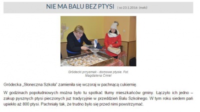 NIE MA BALU BEZ PTYSI  (Głos Ludu 23. 1. 2016)