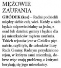 MĘŻOWIE ZAUFANIA (Głos Ludu 6. 2. 2016)