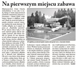 Na pierwszym miejscu zabawa (Głos Ludu 2. 6. 2016)