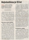 Nejmladšímu je 19 (Horizont 6. 9. 2016)