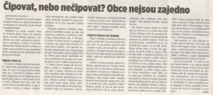 Čipovat, nebo nečipovat? Obce nejsou zajedno (Horizont 1. 11. 2016)