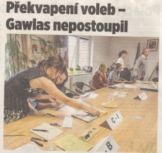 Překvapení voleb - Gawlas nepostoupil (Horizont 11. 10. 2016)