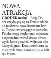 Nowa atrakcja (Głos Ludu 18. 8. 2016)