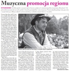 Muzyczna promocja regionu (Głos Ludu 25. 8. 2016)