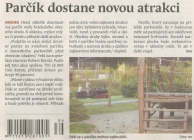 Parčík dostane novou atrakci (Hutník 29. 9. 2016)