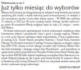 Już tylko miesiąc do wyborów (Głos Ludu 6. 9. 2016)