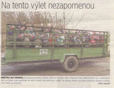 Na tento výlet nezapomenou (Horizont 15. 11. 2016)