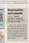 Koupí hasičům nové čerpadlo (Horizont 14. 3. 2017)