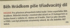 Běh Hrádkem píše třiadvacátý díl (Hutník 19. 4. 2017)