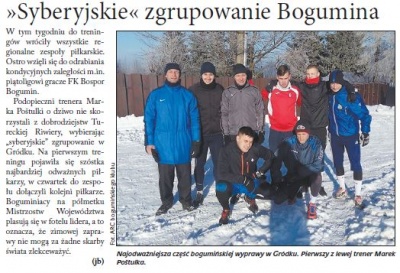 Syberyjskie zgrupowanie Bogumina (Głos łudu 21. 1. 2017)