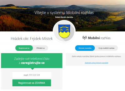 SMS systém byl rozšířen a vylepšen