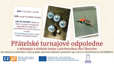 Turnaj v pétanque a stolním tenise